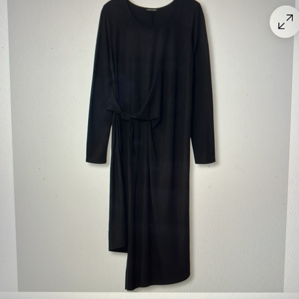 Universal Standard black Side Tie dress